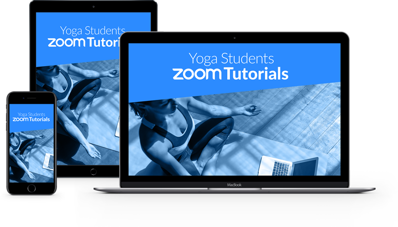 Yoga Student Zoom Tutorials